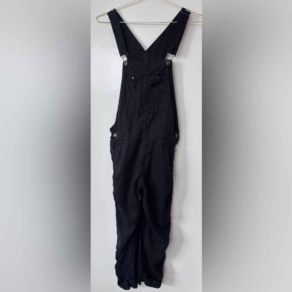 TNA| Aritzia| ‘Senryu’ Black Classic Overalls Sz XXS - Picture 3 of 5